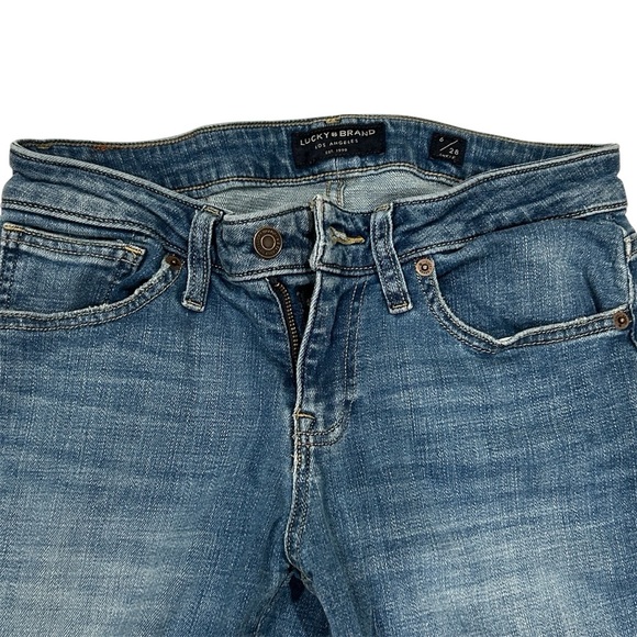 Lucky Brand, Los Angeles Low Rise Skinny Lolita Size 6/28 Ankle Pre-Shrunk Fit - Picture 2 of 12